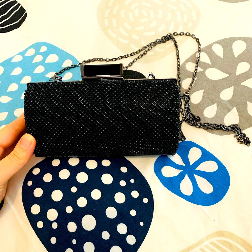 Jessica McClintock Elegant Mesh Clutch